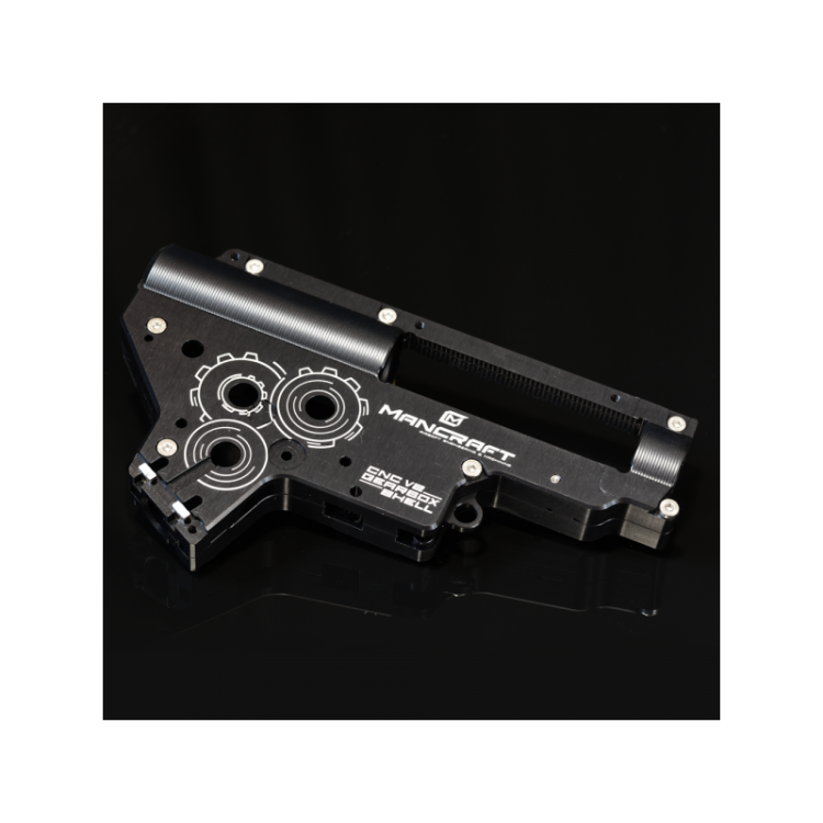 MANCRAFT CNC GEARBOX V2 8mm CZARNY