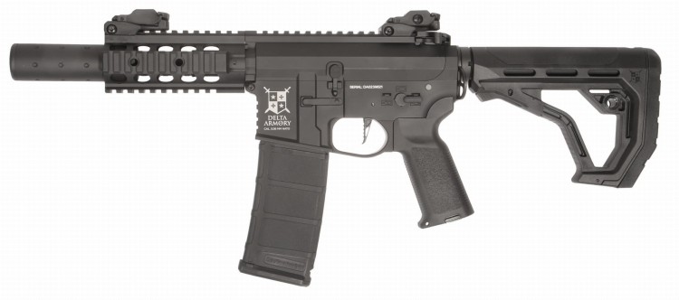 REPLIKA DELTA ARMORY AR15 SILENTOPS CQB ALPHA EAGLE BLACK