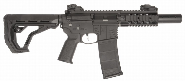 REPLIKA DELTA ARMORY AR15 SILENTOPS CQB ALPHA EAGLE BLACK