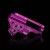 Mancraft CNC Gearbox V2 8mm Fioletowy