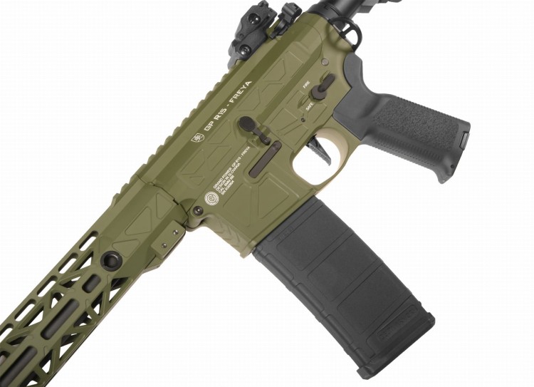 REPLIKA DELTA ARMORY FREYA R15 GEN.2 M-LOK 10inch OLIVE