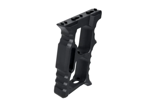 Aluminiowy Chwyt Kątowy JJ Airsoft TD Minivert Kemod / M-LOK Czarny