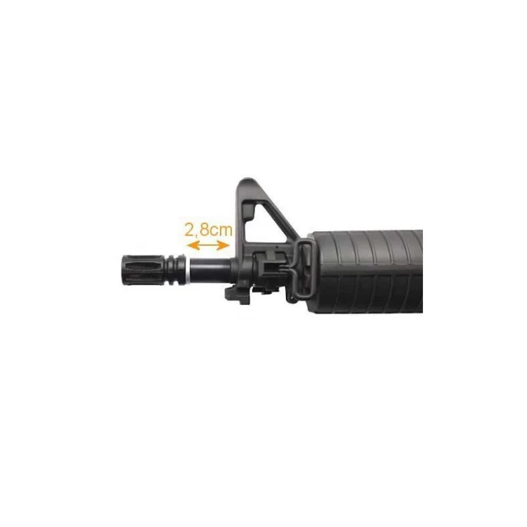 AIRSOFTPRO PRZEDŁUŻKA LUFY 2.8cm GWINT 14mm LEWOSKRĘTNY