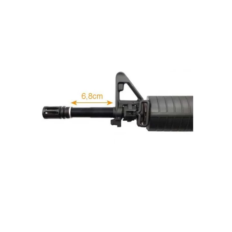 AIRSOFTPRO PRZEDŁUŻKA LUFY 6.8cm GWINT 14mm LEWOSKRĘTNY