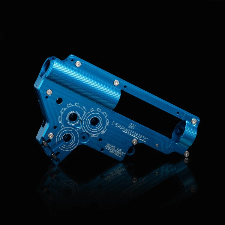 Mancraft CNC Gearbox V2 8mm Niebieski
