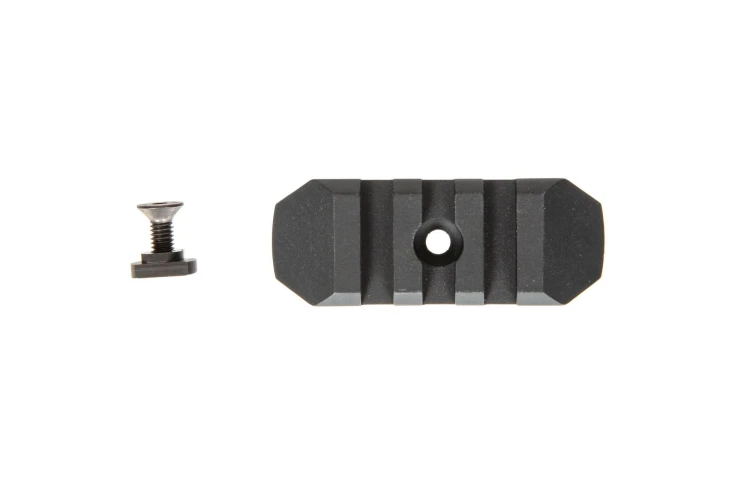 JJ AIRSOFT RIS 3-SLOT NA SZYNĘ M-LOK CZARNY