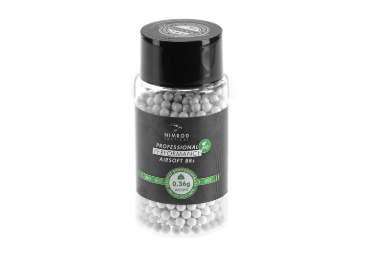 KULKI NIMROD 0.36g BIO PROFESSIONAL PERFORMANCE 1000szt.