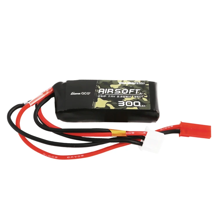 Bateria Gens Ace Li-Po 7.4v 300mAh 35C JST