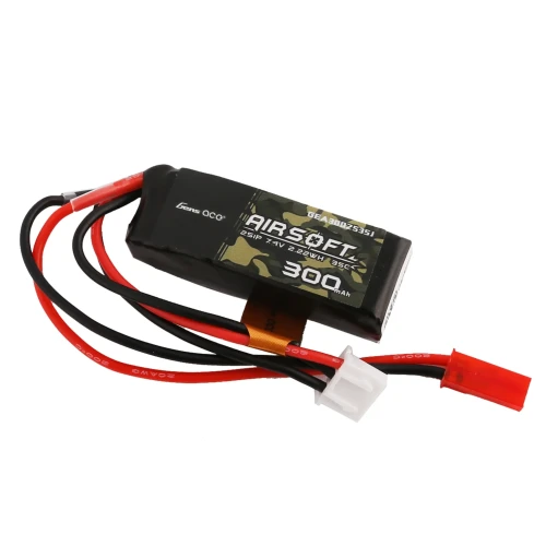 Bateria Gens Ace Li-Po 7.4v 300mAh 35C JST