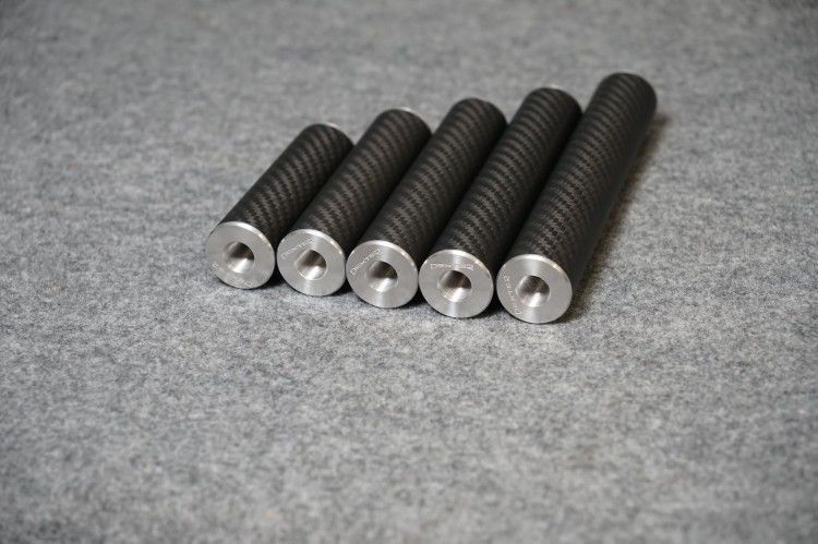 TŁUMIK KARBONOWY FI30 CW/CCW 14mm BY DEXTER RÓŻNE DŁUGOŚCI