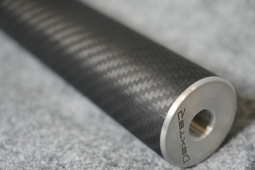 Tłumik karbonowy Fi42 CW/CCW14mm By Dexter