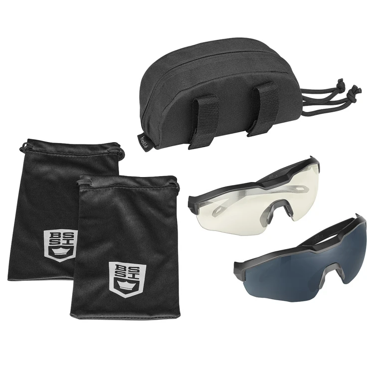 Bolle Okulary Taktyczne MY6 Eyeshield - Zestaw