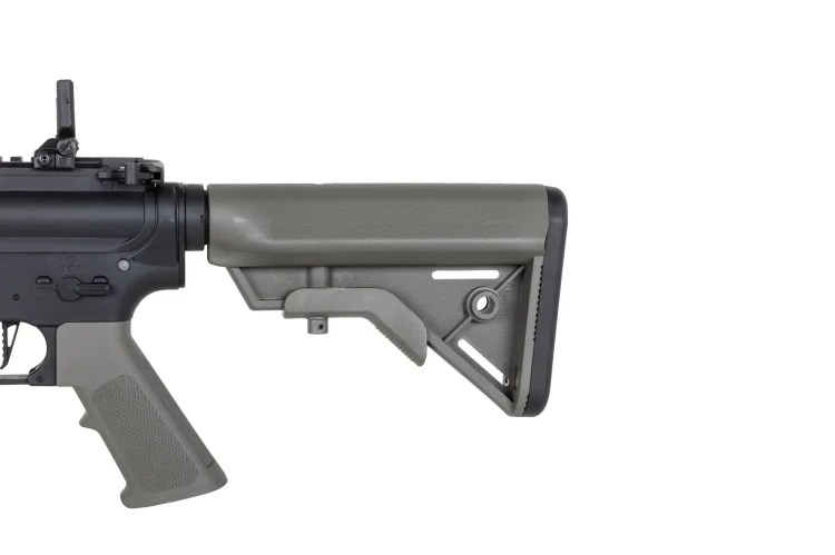 Replika Specna Arms SA-F08 Flex Gen.2 BLDC Oliwkowy ze złożoną kolbą