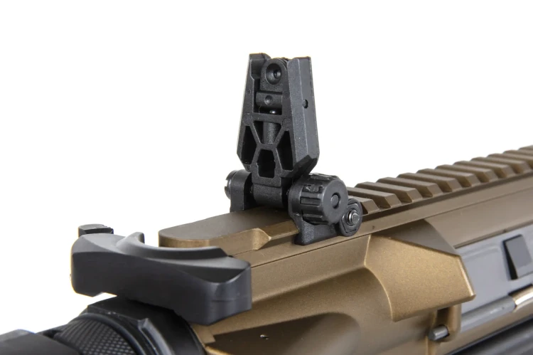 Replika Specna Arms SA-P20 Prime BLDC Aster II Chaos Bronze przyrządy celownicze