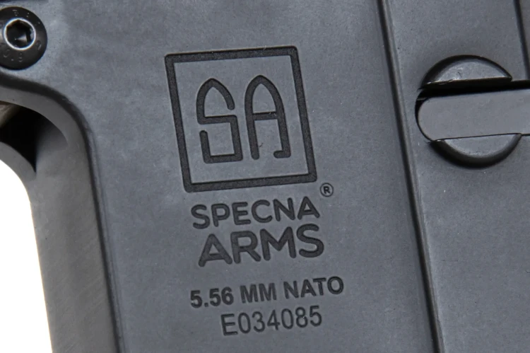 Replika Specna Arms SA-P20 Prime BLDC Aster II Chaos Bronze oznaczenia