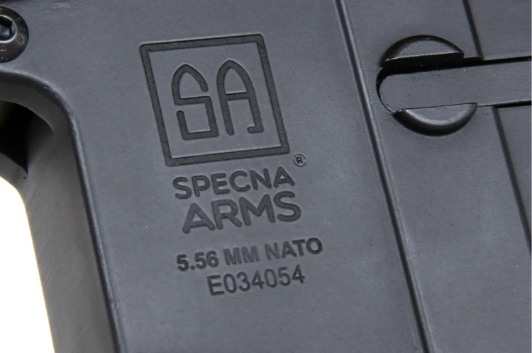 Replika Specna Arms SA-P21 Prime BLDC Aster II Czarny oznaczenia