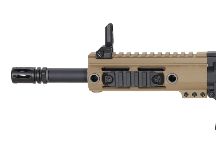 Replika Specna Arms SA-F04 Flex BLDC Half Tan rozkładane przyrządy celownicze