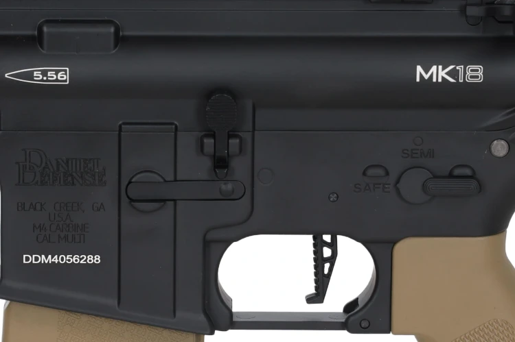 Replika Specna Arms SA-P19 Prime BLDC Aster II Chaos Bronze oznaczenia i spust