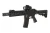 Kolimator Theta Optics Red Dot 1x40 zamontowany na replice