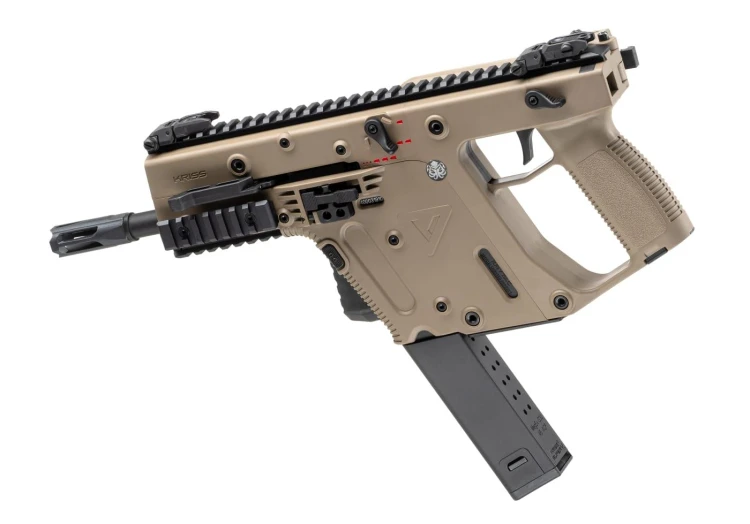 Replika Krytac Kriss Vector V2 Folding Stock Version Dark Earth ze złożoną kolbą