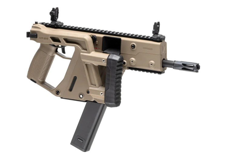 Replika Krytac Kriss Vector V2 Folding Stock Version Dark Earth ze złożoną kolbą