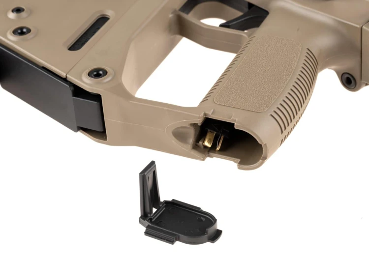 Replika Krytac Kriss Vector V2 Folding Stock Version Dark Earth chwyt pistoletowy z miejscem na baterię