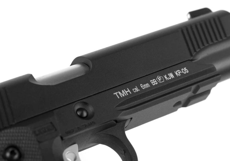 Replika KJ Works Hi-Capa 5.1 Full Metal Co2 - oznaczenia