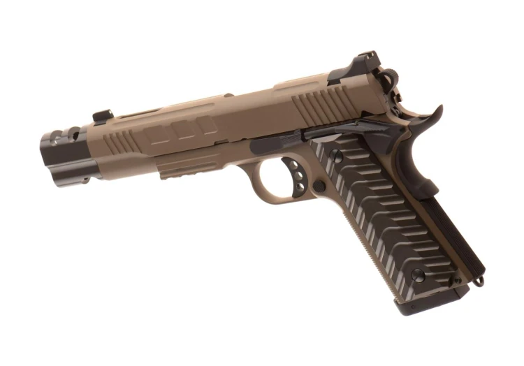 Replika KJ Works KP-16 Full Metal Co2 Tan