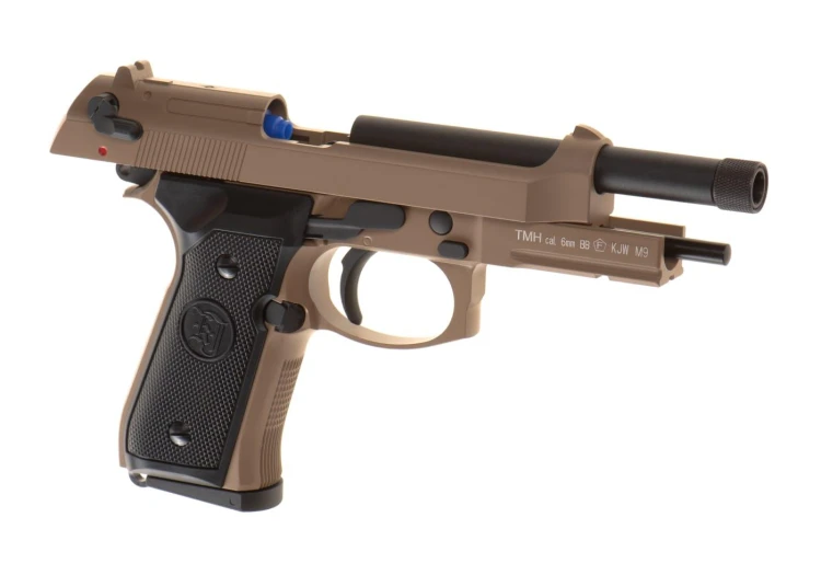 Replika KJ Works M9 A1 TBC Full Metal GBB Tan