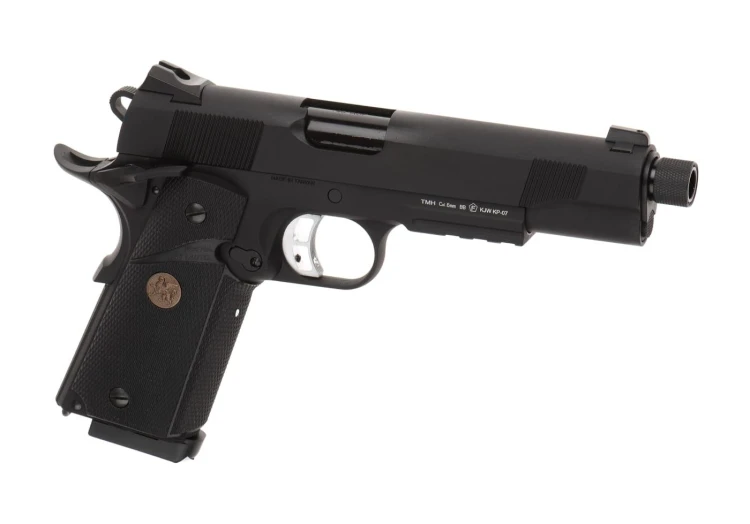 Replika KJ Works M1911 MEU TBC Full Metal GBB Black