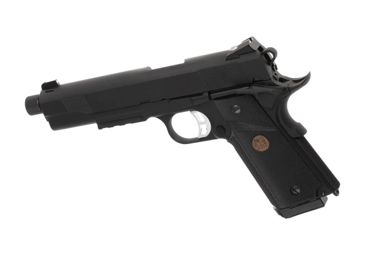Replika KJ Works M1911 MEU TBC Full Metal GBB Black