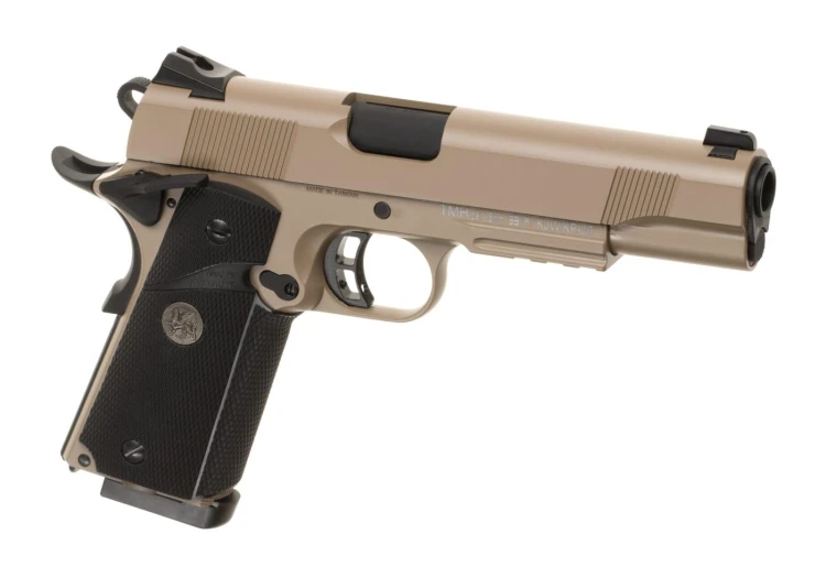 Replika KJ Works M1911 MEU Full Metal GBB Tan