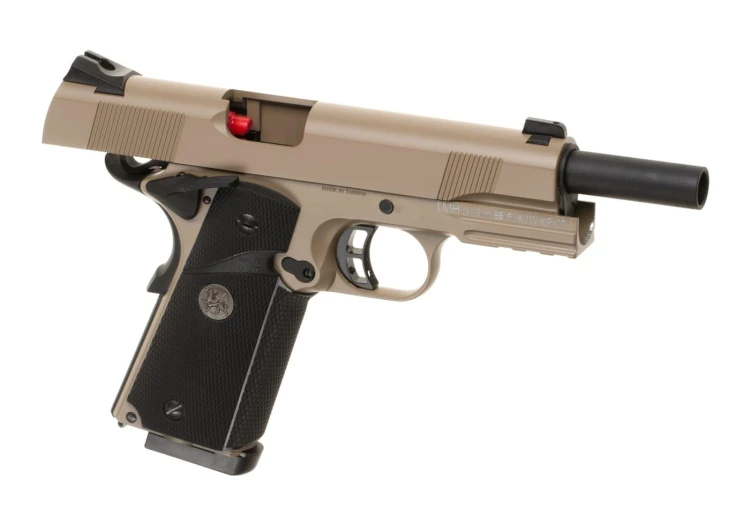 Replika KJ Works M1911 MEU Full Metal GBB Tan