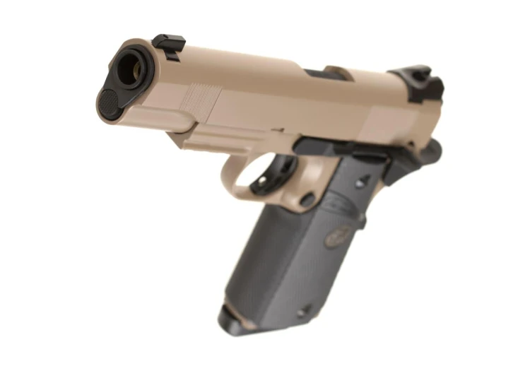 Replika KJ Works M1911 MEU Full Metal GBB Tan