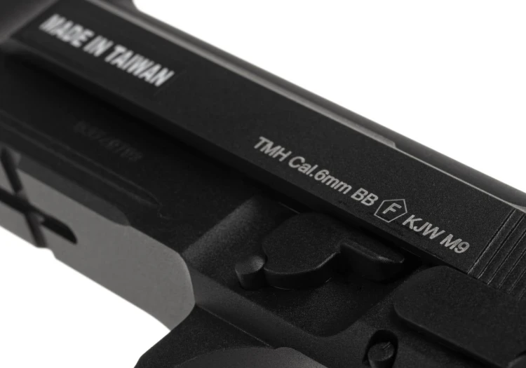 Replika KJ Works M9 A1 Full Metal GBB oznaczenia