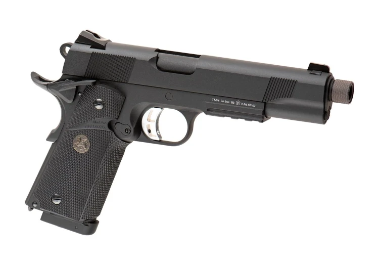 Replika KJ Works M1911 MEU TBC Full Metal Co2 Black