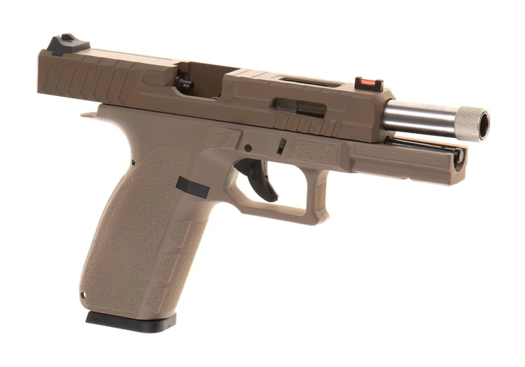 Replika KJ Works KP-13F TBC Full Auto Metal Version GBB Tan