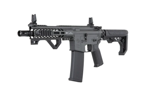 Replika Specna Arms RRA SA-P17 Prime BLDC Aster II Light Ops Stock Szary