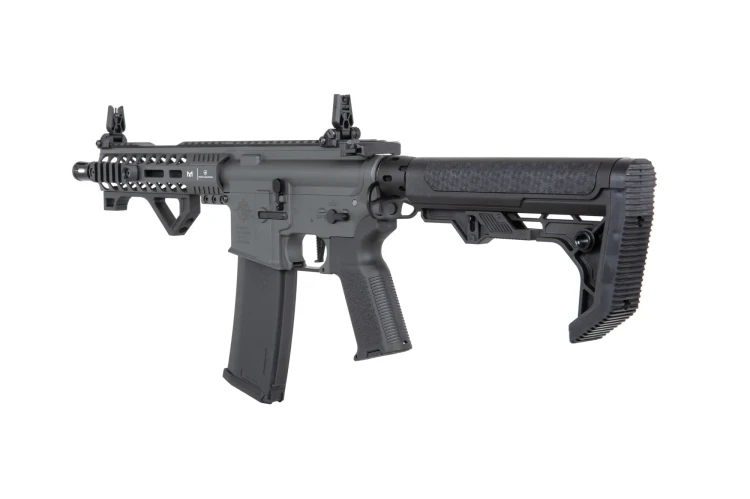 Replika Specna Arms RRA SA-P17 Prime BLDC Aster II Light Ops Stock Szary