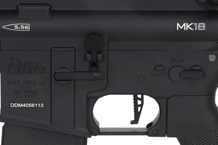 Replika Specna Arms Daniel Defense MK18 SA-P19 Prime BLDC Aster II Czarny