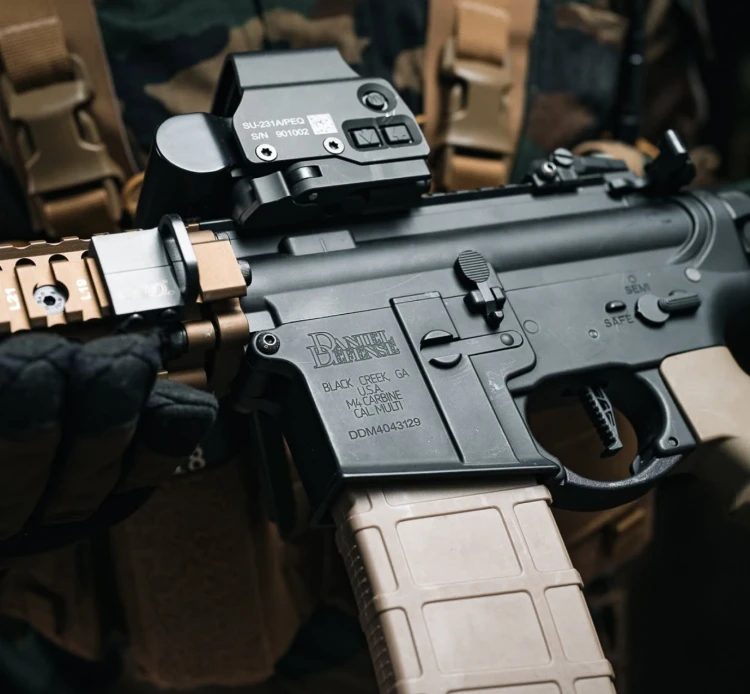 Replika Specna Arms Daniel Defense MK18 SA-P19 Prime BLDC Aster II Czarny