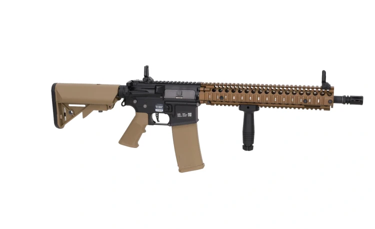 Replika Specna Arms Daniel Defense MK18 SA-P26 Prime BLDC Aster II Chaos Bronze