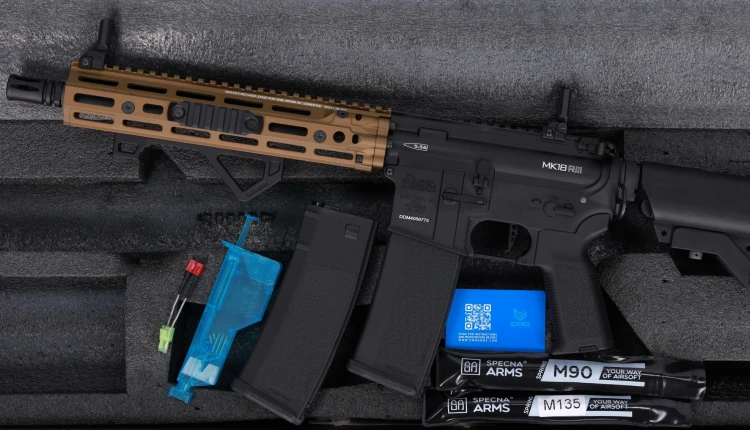 Replika Specna Arms Daniel Defense RIS III 10.5'' SA-P27 Prime BLDC Aster II Chaos Bronze
