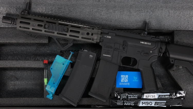 Replika Specna Arms Daniel Defense RIS III 10.5'' SA-P27 Prime BLDC Aster II Szary