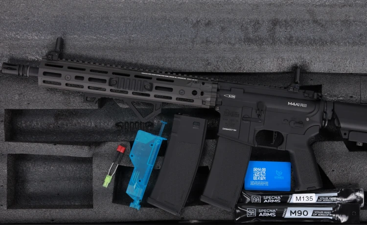 Replika Specna Arms Daniel Defense RIS III 12.5'' SA-P28 Prime BLDC Aster II Szary