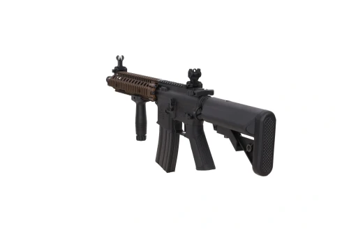Replika Specna Arms Colt x Daniel Defense MK18 SA-P19 10.5'' Prime BLDC Aster II Chaos Bronze