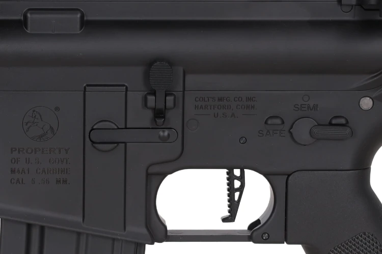 Replika Specna Arms Colt x Daniel Defense MK18 SA-P19 10.5'' Prime BLDC Aster II Chaos Bronze