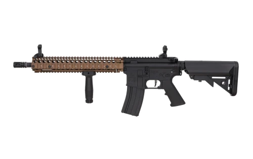 Replika Specna Arms Colt x Daniel Defense MK18 SA-P26 14.5'' Prime BLDC Aster II Chaos Bronze