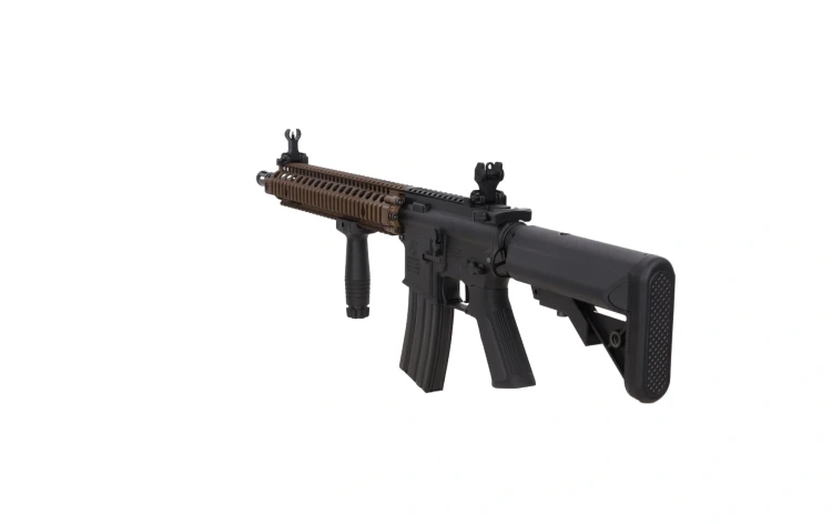Replika Specna Arms Colt x Daniel Defense MK18 SA-P26 14.5'' Prime BLDC Aster II Chaos Bronze