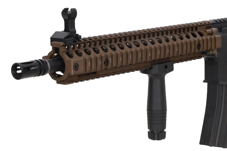 Replika Specna Arms Colt x Daniel Defense MK18 SA-P26 14.5'' Prime BLDC Aster II Chaos Bronze
